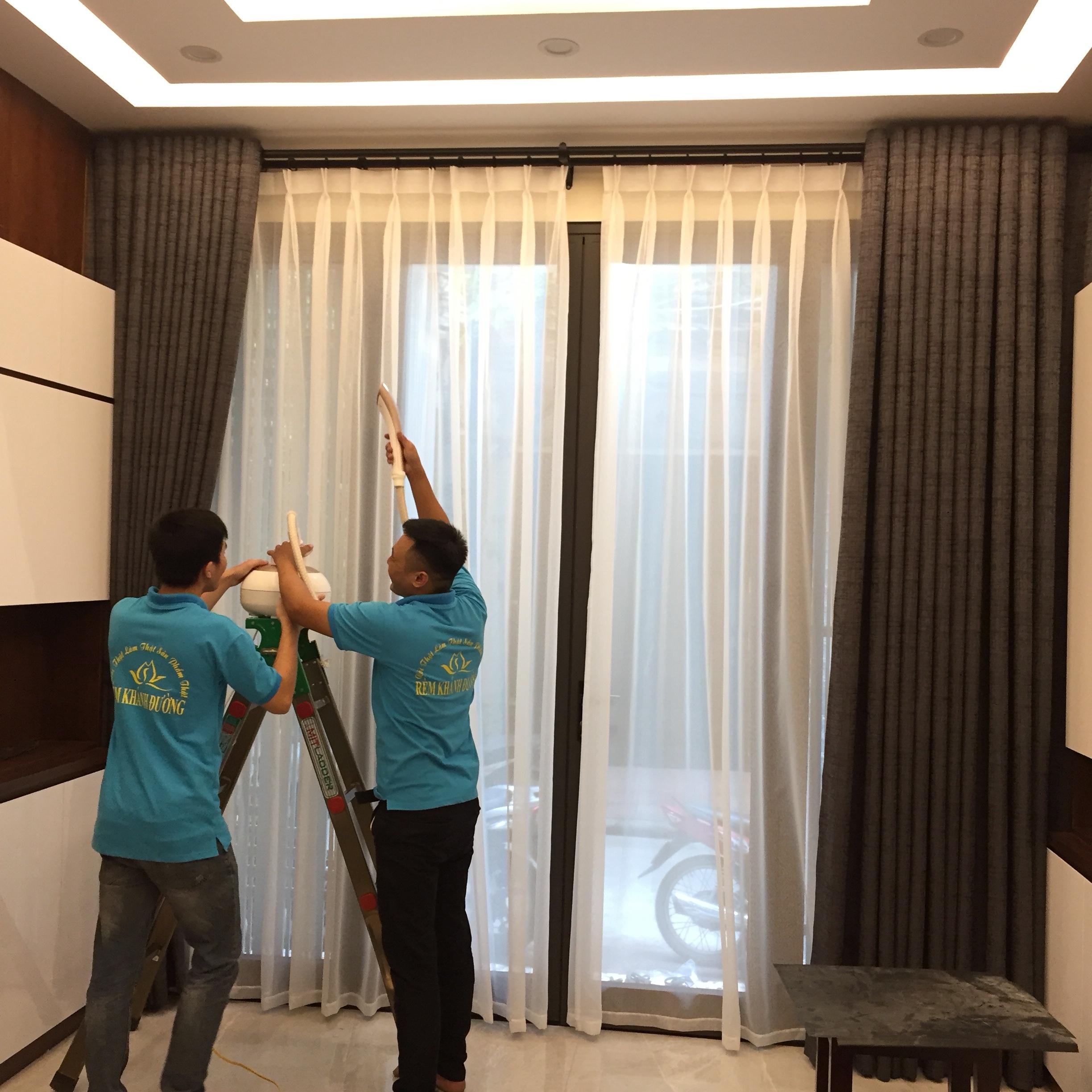 Lắp đặt rèm vải miễn phí Lắp đặt rèm vải miễn phí