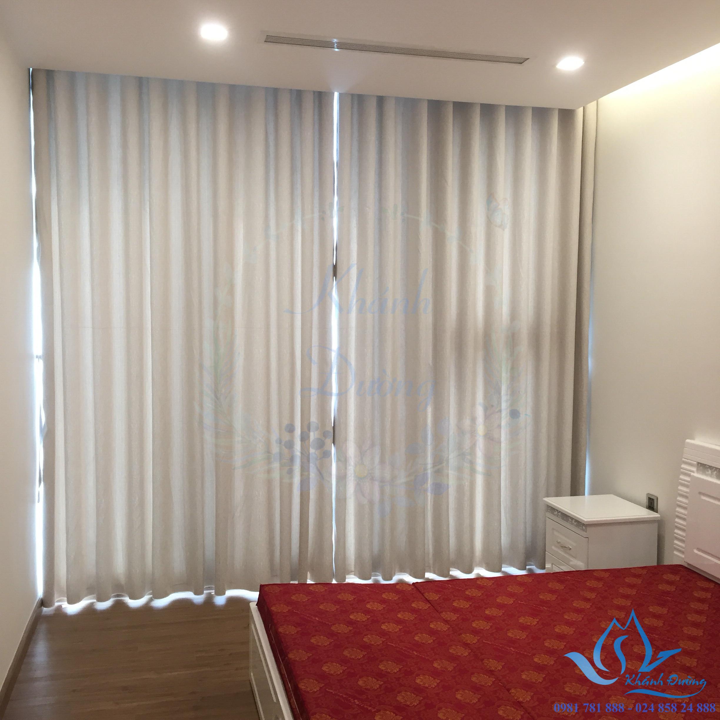 Rèm vải hai lớp cao cấp tại Hà Nội